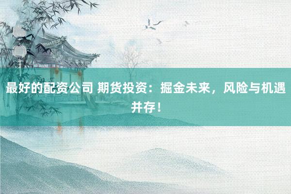 最好的配资公司 期货投资：掘金未来，风险与机遇并存！